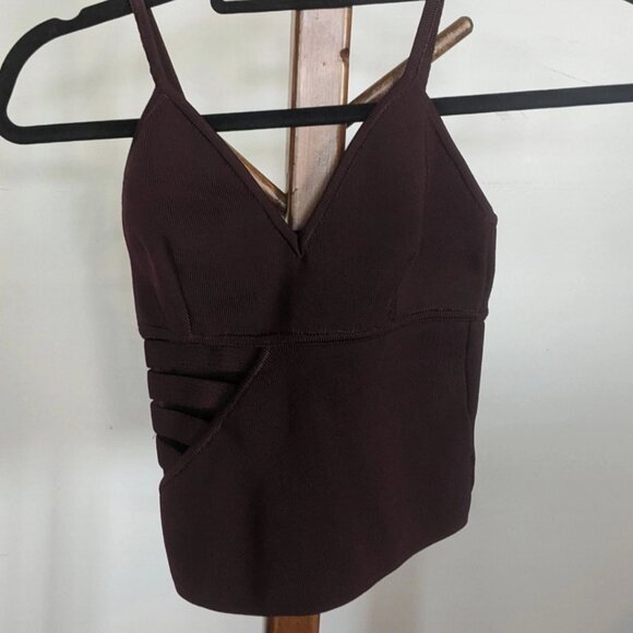 Rosachá spaghetti-strap cropped tank - Picture 1 of 4